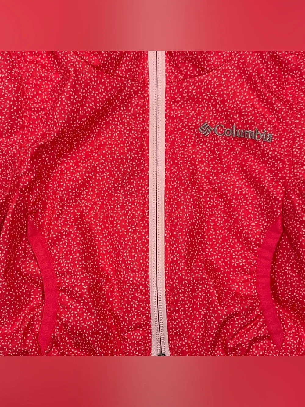 NWOT Columbia Coral Pink Hooded Jacket for Baby’s Size 3-6 Months